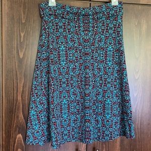EUC LulaRoe geometric skirt